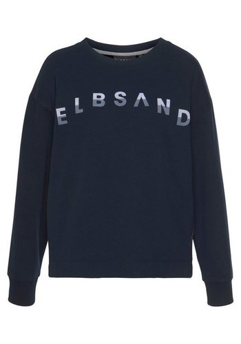Elbsand Sweatshirt Sontje mit Flockprint vorne