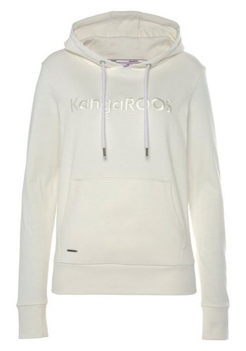 Kangaroos Kapuzensweatshirt mit großer Logo-Stickerei - NEUE KOLLEKTION
