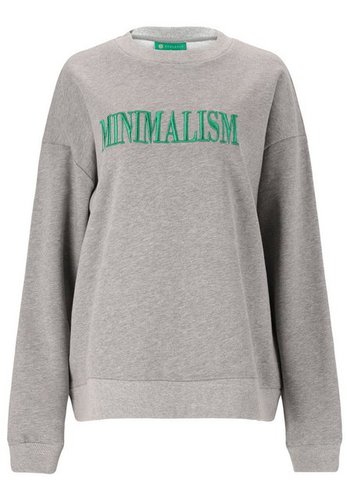 Athlecia Sweatshirt Aurore mit aufgesticktem Schriftzug