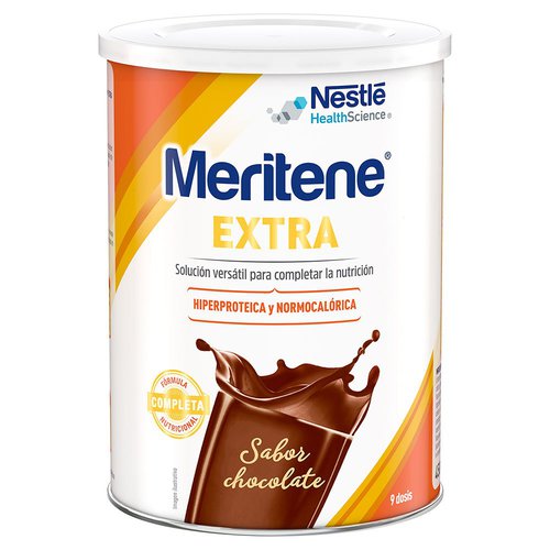 Meritene Extra 450 Gr Dietary Supplement Chocolate Durchsichtig