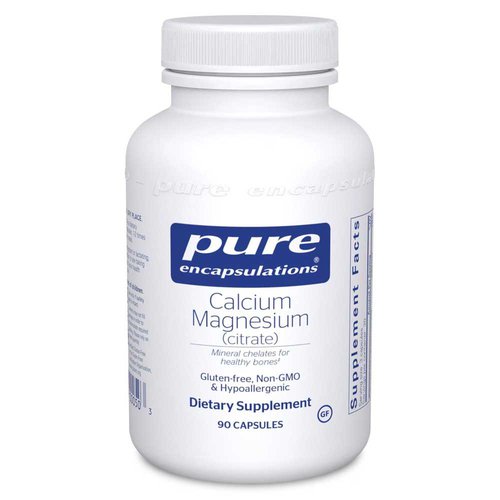 Pure Encapsulations Calcium Complex 90 Caps Dietary Supplement Durchsichtig
