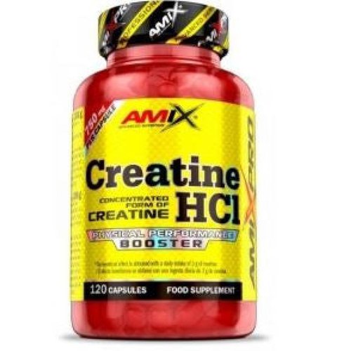 Amix Creatine Hcl 120 Units Durchsichtig