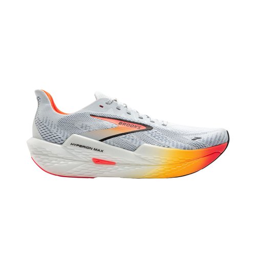 Brooks Turnschuhe Hyperion Max 2 Grau Orange AW24, Größe 43 - EUR