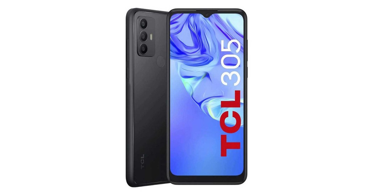 Tcl 305i 2gb32gb 6.5 Dual Sim Smartphone Schwarz
