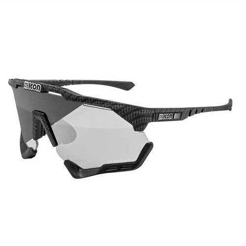 Scicon Aeroshade Xl Photochromic Sunglasses Schwarz Silver MirrorCAT 1-3