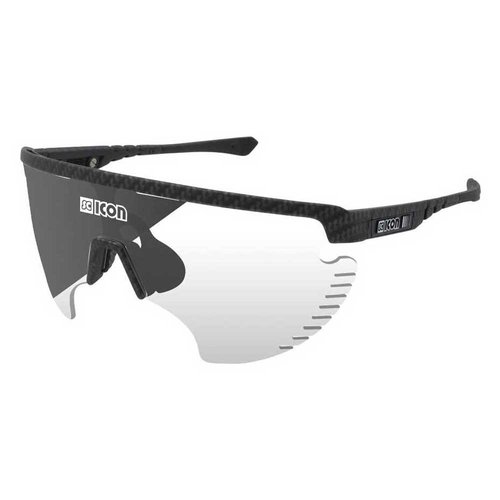 Scicon Aerowing Lamon Photochromic Sunglasses Schwarz Silver MirrorCAT 1-3