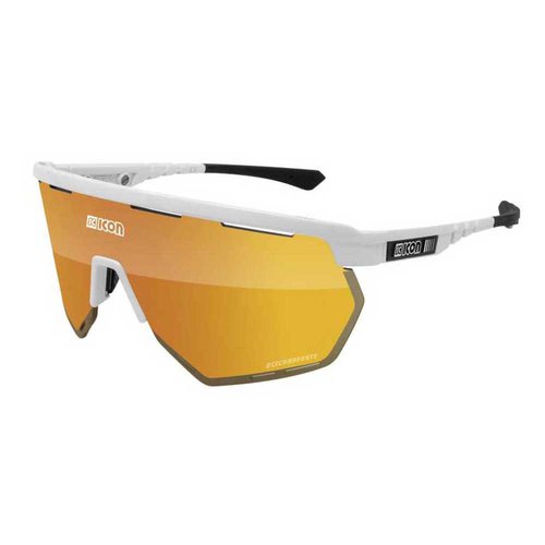 Scicon Aerowing Sunglasses Weiß Multimirror BronzeCAT 3