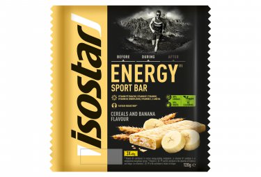 Isostar 3 energieriegel high energy 3x35g flavor banana