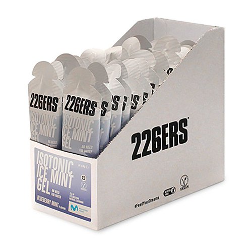 226ers High Schachtel Mit Energiegelen Blaubeere  Minze 24 Einheiten