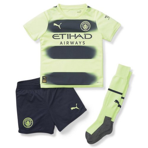 Puma Trainingsanzug Manchester City F.C. 22/23 Alternativ-Miniset Jugendliche