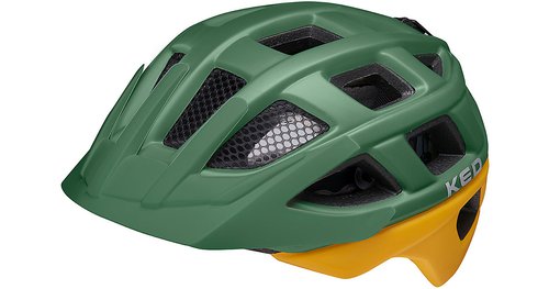 Ked Helmsysteme Fahrradhelm Kailu green yellow matt grün/gelb Gr. 53-59