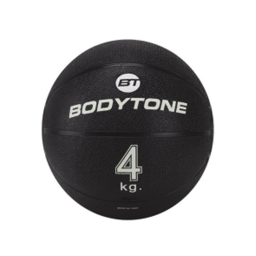 Bodytone Medicine Ball 4kg Schwarz 4 kg