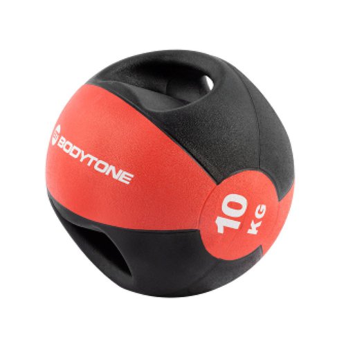 Bodytone Medicine Ball With Handle 10kg Rot 10 kg