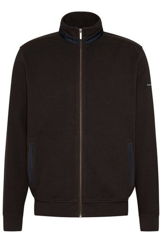 Bugatti Sweater mit Nylon- und Micromadetails