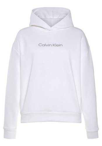 Calvin Klein Kapuzensweatshirt HERO METALLIC LOGO HOODIE mit Print auf der Brust