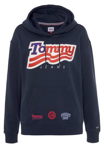 Tommy Jeans Kapuzensweatshirt TJW RELAXED TOMMY HOODIE mit auffälligen Logo