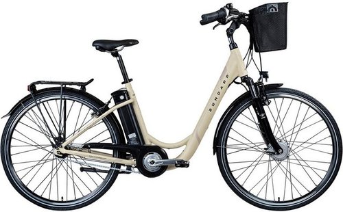 Zündapp E-Bike Z517, 7 Gang Shimano Nexus Schaltwerk, Nabenschaltung, Frontmotor, 374 Wh Akku