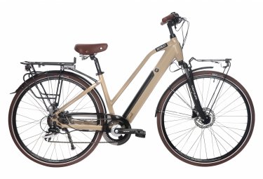 Bicyklet camille city e bike shimano acera altus 8s 504 wh 700 mm ivory beige