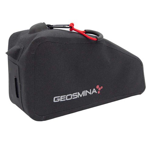 Geosmina Soft Goods Top Tube Bag Schwarz