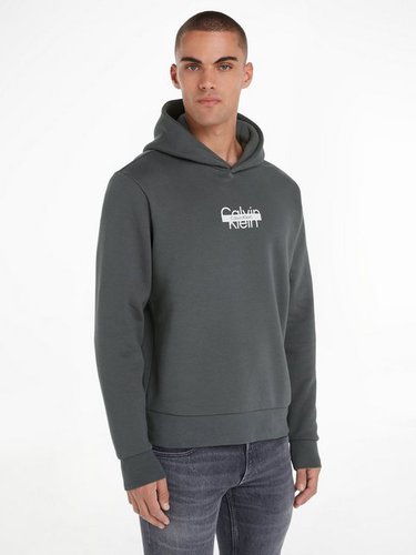 Calvin Klein Kapuzensweatshirt CUT THROUGH LOGO HOODIE