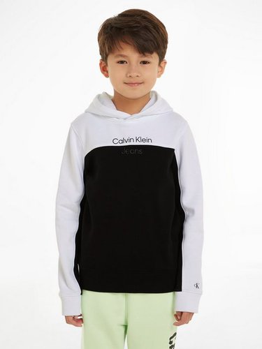 Calvin Klein Jeans Sweatshirt TERRY COLOR BLOCK REG. HOODIE mit Kapuze