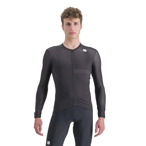 Sportful Matchy Long Sleeve Jersey Schwarz M Mann