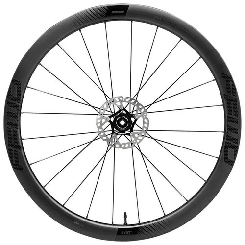Ffwd Ryot44 Dt240 Cl Disc Tubeless Road Front Wheel Silber 12 x 100 mm