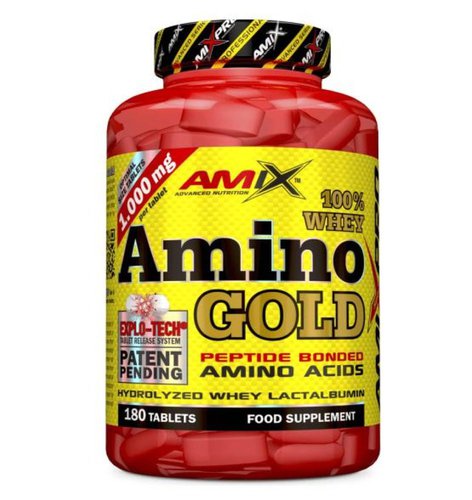 Amix Whey Amino Acid Gold 180 Units Tablets Durchsichtig