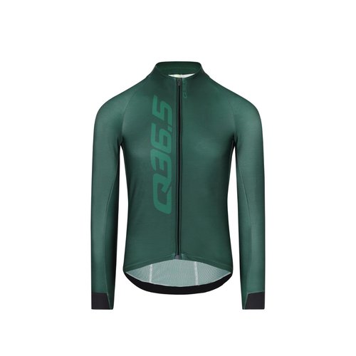 Q36.5 Gregarius Hybrid Signature Langarm-Grüntrikot, Größe S