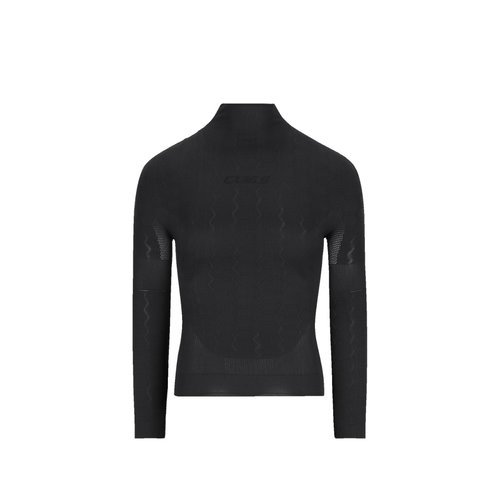 Q36.5 Langarm-T-Shirt Q36 Base Layer 4 Plus Schwarz, Größe XXS/XS