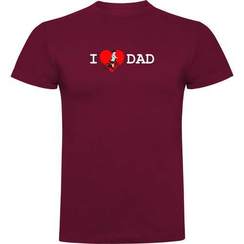 Kruskis I Love Dad Short Sleeve T-shirt Rot L Mann