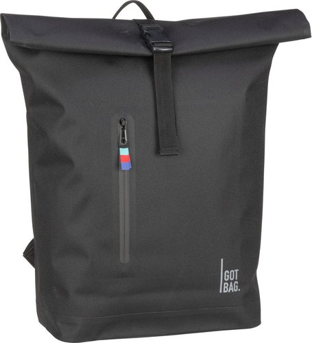 Got Bag Rolltop Lite Backpack  in Schwarz (26 Liter), Rolltop Rucksack