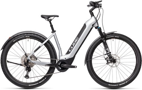 Cube Nuride Hybrid SL 625 Allroad polarsilver´n´black 2021 50 cm / S