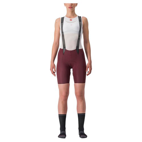 Castelli Free Aero Rc Bib Shorts Rot S Frau