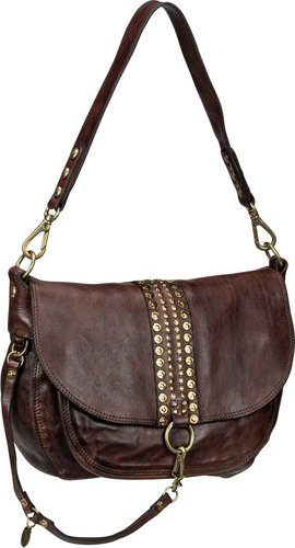 Campomaggi Nemi C31670  in Braun (5.9 Liter), Schultertasche