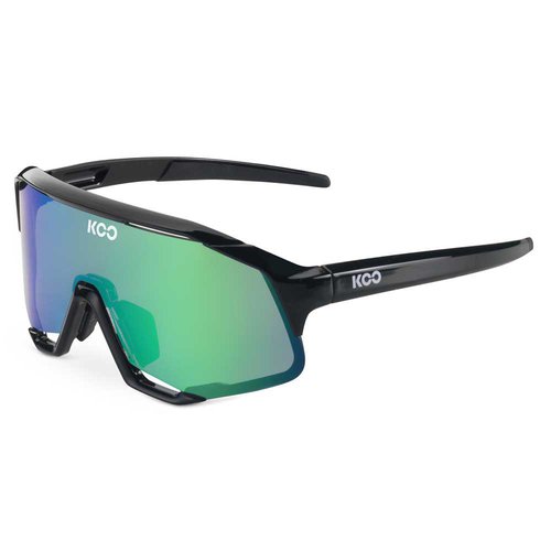 Koo Spectro Sunglasses Schwarz Green MirrorCAT3