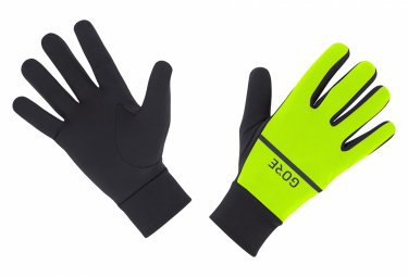 Gore Wear paar handschuhe r3 gelb fluo schwarz