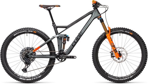 Cube Stereo 140 HPC TM 27.5 flashgrey´n´orange 2021