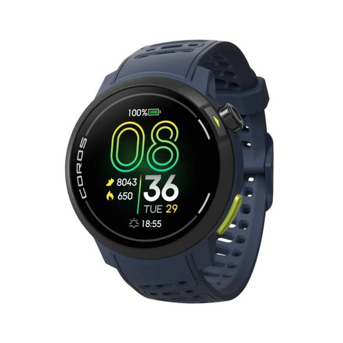 Coros Pace Pro GPS Silikon Uhr Blau