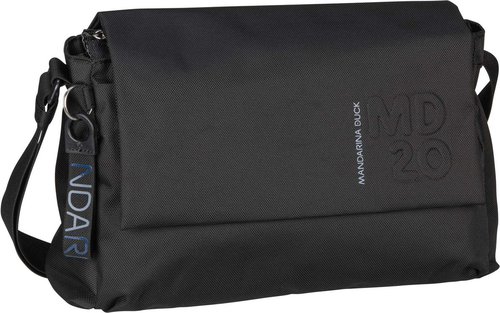 Mandarina Duck MD20 Messenger QMT28  in Schwarz (8.5 Liter), Umhängetasche