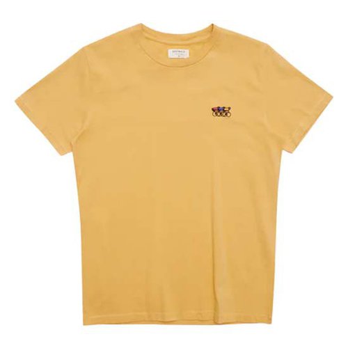 Erstwhile Waaier Short Sleeve T-shirt Gelb XL Mann