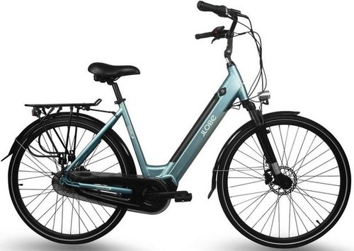Llobe E-Bike Volar, 8 Gang Shimano 8-Gang Shimano Nexus Nabenschaltung Schaltwerk, Nabenschaltung, Mittelmotor, 432 Wh Akku, mit Bremslicht