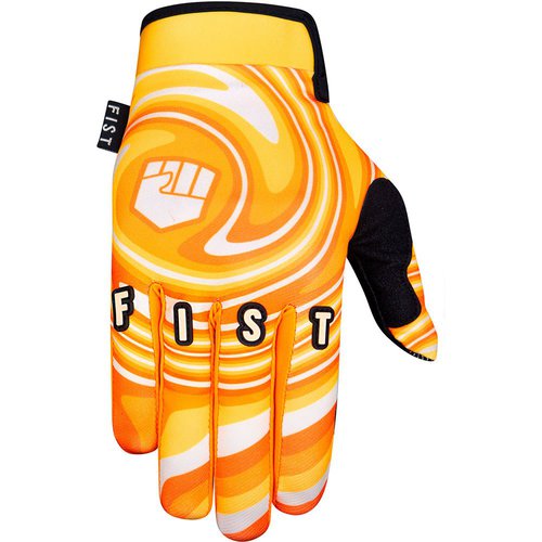 Fist 70s Swirl Long Gloves Orange XS Mann