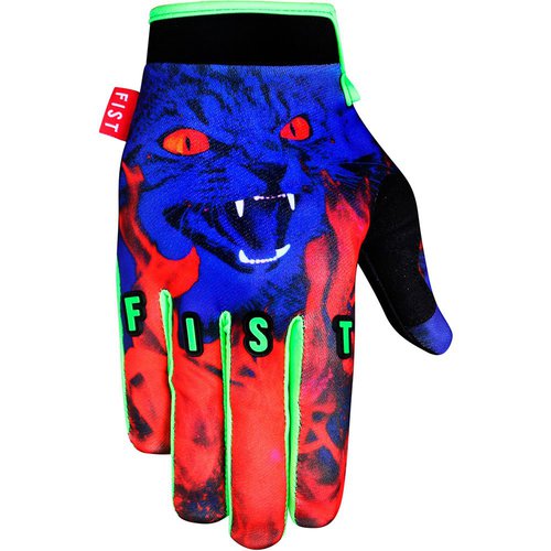 Fist Hell Cat Long Gloves Mehrfarbig XS Mann