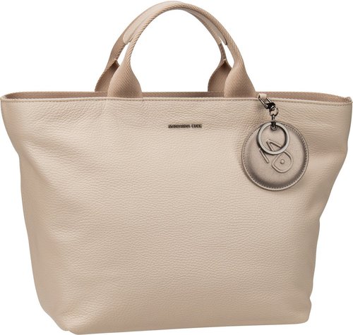 Mandarina Duck Handtasche Mellow Leather Medium Shopper FZT45 Papyrus (17.7 Liter)