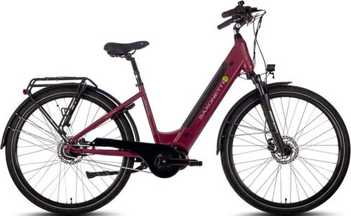 Saxonette E-Bike Premium Plus 3.0, 8 Gang, Nabenschaltung, Mittelmotor, 522 Wh Akku