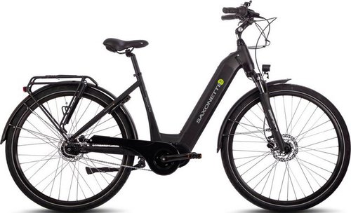 Saxonette E-Bike Quantum Plus, 8 Gang Shimano Nexus Schaltwerk, Kettenschaltung, Mittelmotor, 540 Wh Akku