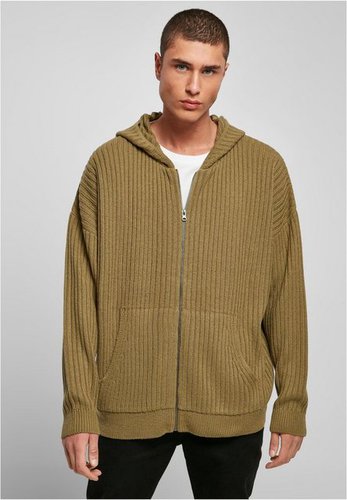 Urban Classics Sweater Herren Knitted Zip Hoody (1-tlg)