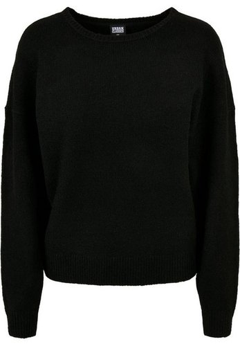 Urban Classics Sweatshirt Damen Ladies Chunky Fluffy Sweater (1-tlg)