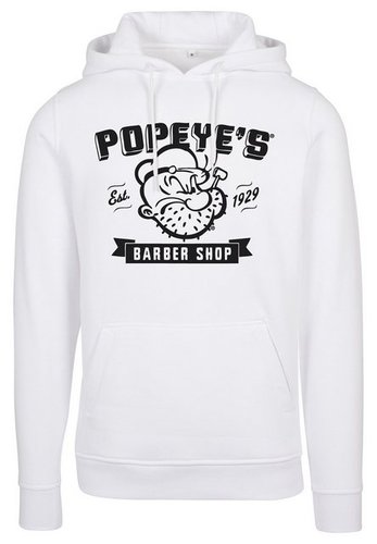 Merchcode Sweater Herren Popeye Barber Shop Hoody (1-tlg)